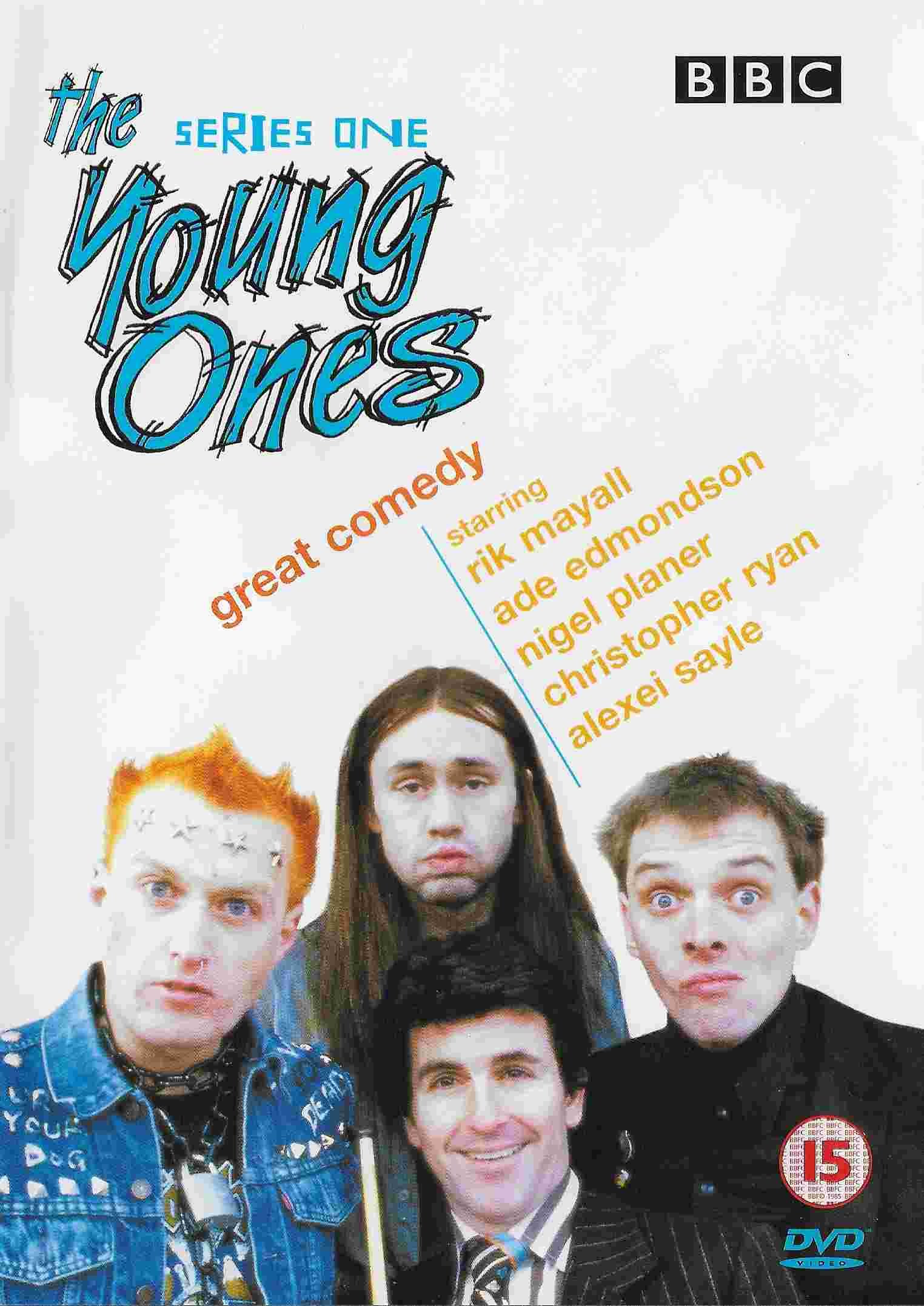 Picture of BBCDVD 1136 The young ones - Series 1 by artist Ben Elton / Rik Mayall / Lise Mayer / Alexei Sayle from the BBC records and Tapes library